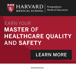 Advertisement: Harvard Medical School Master of Healthcare Quality and Safety