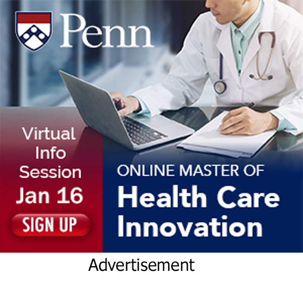 Advertisement: UPenn Online Master of Health Care Innovation